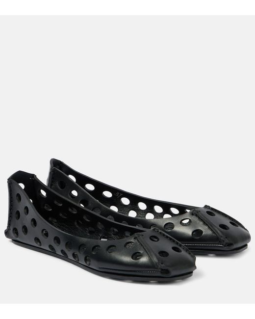 Alaïa Black Ballet Flat