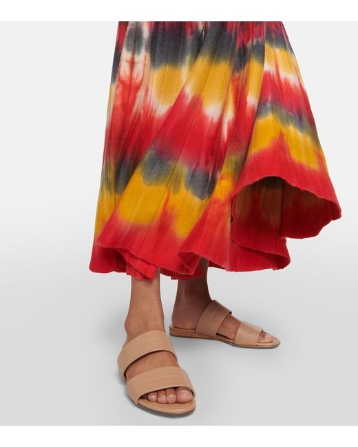 Gabriela Hearst Brown Lora Leather Sandals