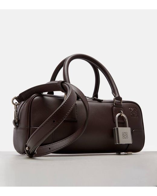 Loewe Black Amazona 23 Leather Tote Bag