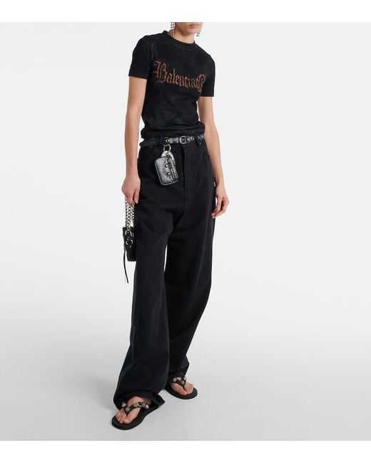 Balenciaga Black Sandals
