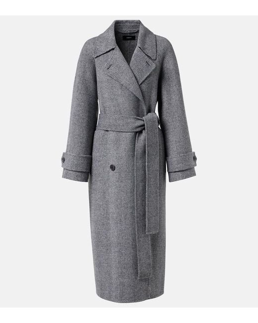 Joseph Gray New Navarre Virgin Wool Coat