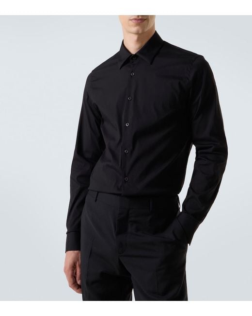 Camicia di Prada in Black da Uomo