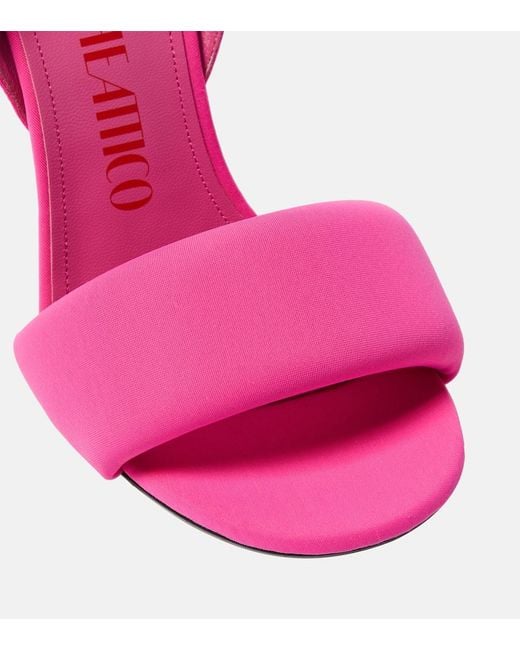The Attico Pink Rem Slingback Sandals