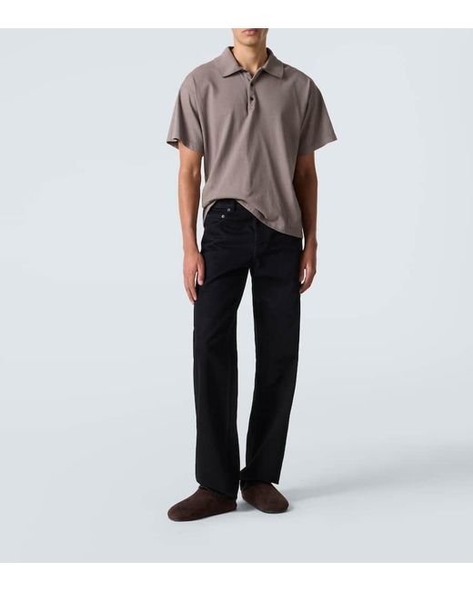 Polo Bry En Coton The Row pour homme en coloris Gray