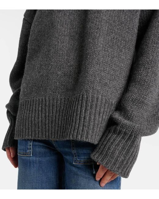 Nili Lotan Black Donnika Wool And Cashmere Sweater