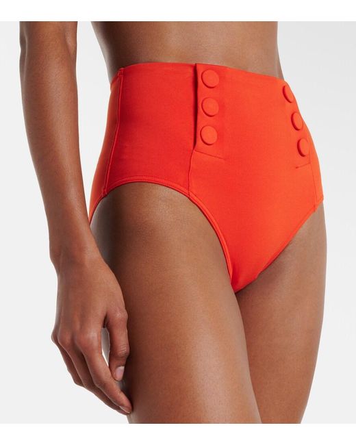 Eres Red Bikini-Hoeschen Flaneuse