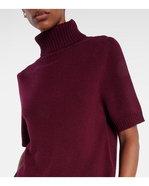 Jardin Des Orangers Red Pullover Aus Wolle Und Kaschmir