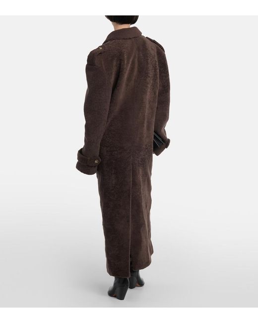 The Mannei Brown Rutul Oversized Coat