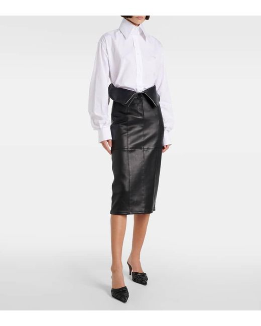 Camicia Oversize di Alexander McQueen in White