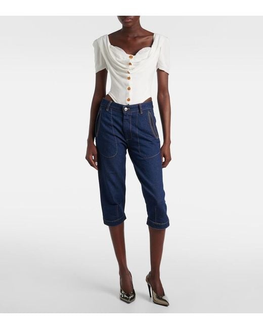 Vivienne Westwood Blue Casa Capri Jeans