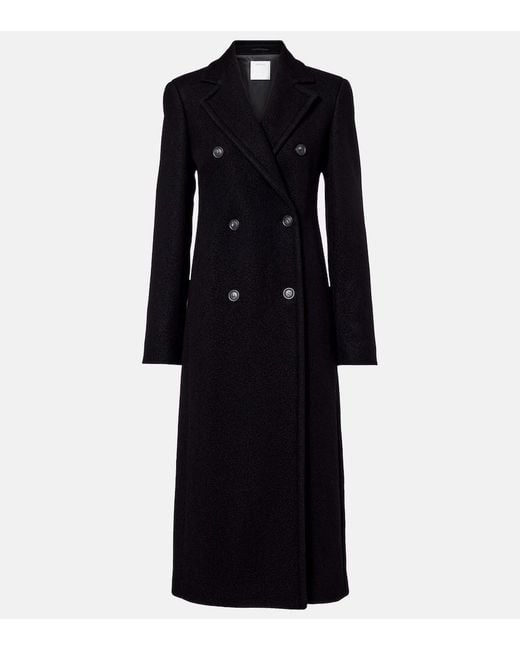 Sportmax Black Comune Virgin Wool Coat