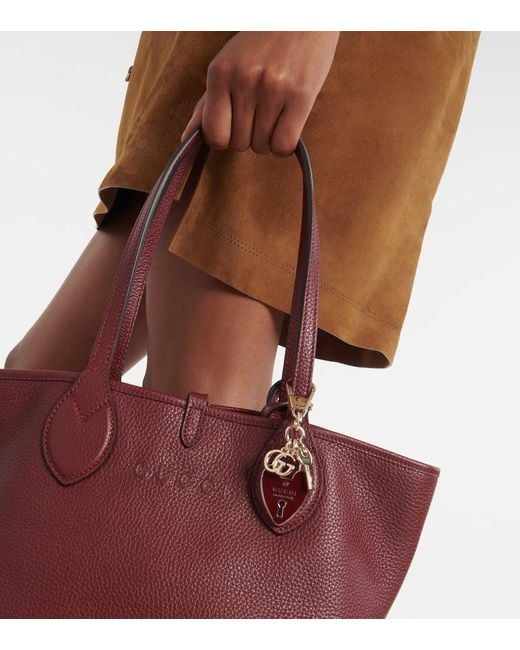 Portachiavi Double G di Gucci in Metallic