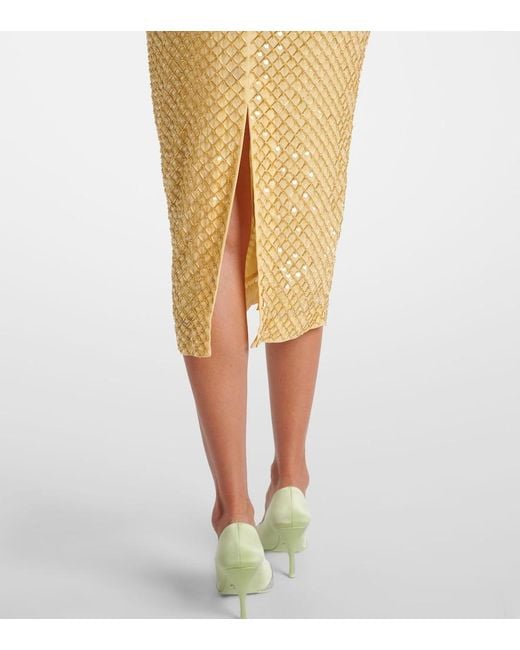 Veronica Beard Yellow Midirock Allora