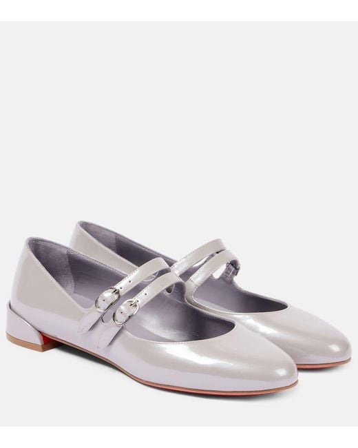 Pumps Mary Jane Sweet Jane di Christian Louboutin in Gray