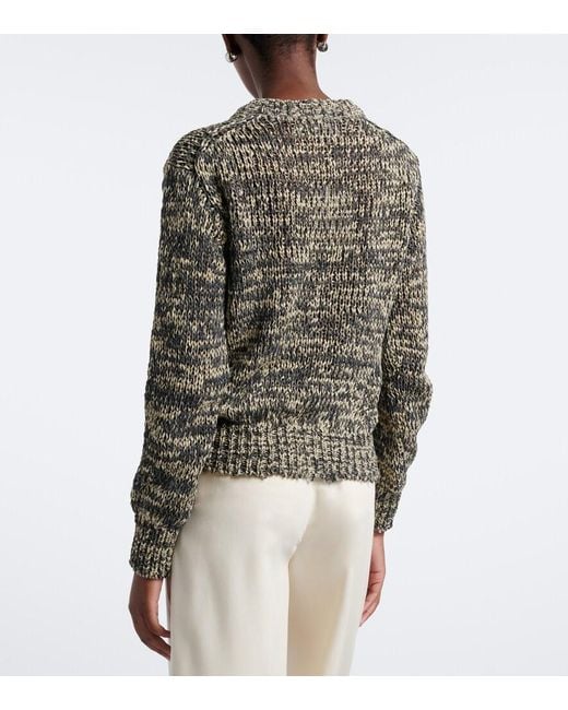 Pullover Mouline di Rohe in Gray