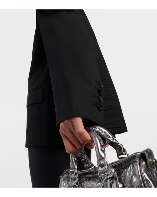 Balenciaga Black Wool Blazer