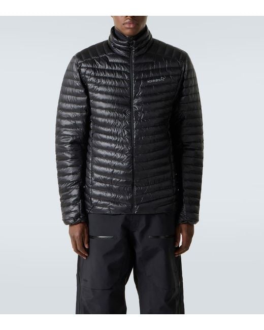 Norrona Black Trollveggen Down Ski Jacket for men