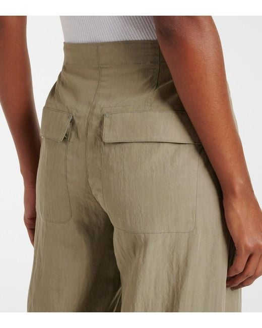 Vince Natural Weite High-Rise-Hose