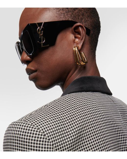 Accessories > sunglasses Saint Laurent en coloris Black