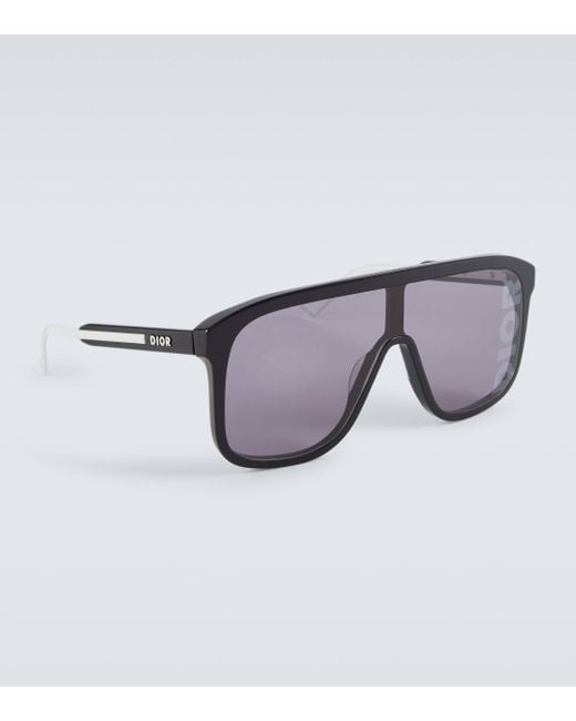 Dior Black Diorfast M1i Sunglasses for men