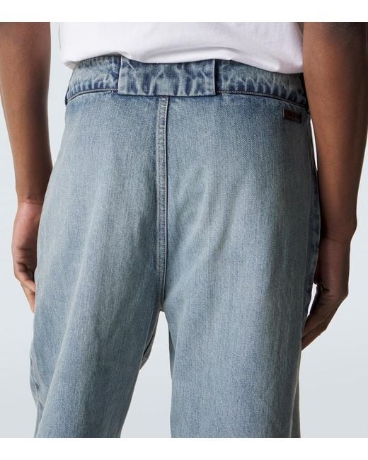 Fear Of God Blue Utility Straight Jeans for men