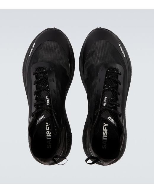 Satisfy Black Therocker Sneakers for men