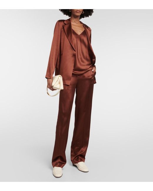 Joseph Brown Joubert Satin Wrap Blazer