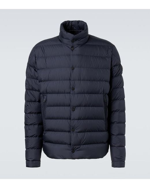 Moncler Blue Lyco Down Jacket for men