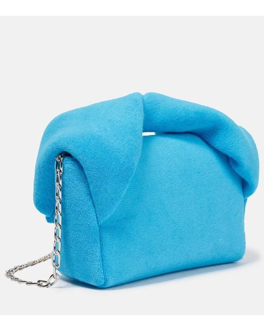 J.W. Anderson Blue Twister Midi Shoulder Bag