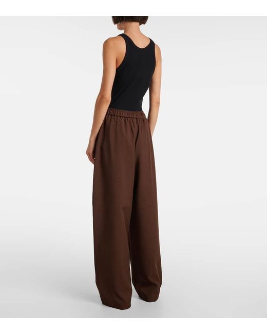 Frankie Shop Brown Weite Hose Baxter