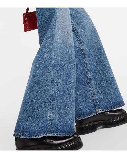 Jeans Bootcut Beverly A Vita Alta di Citizens of Humanity in Blue