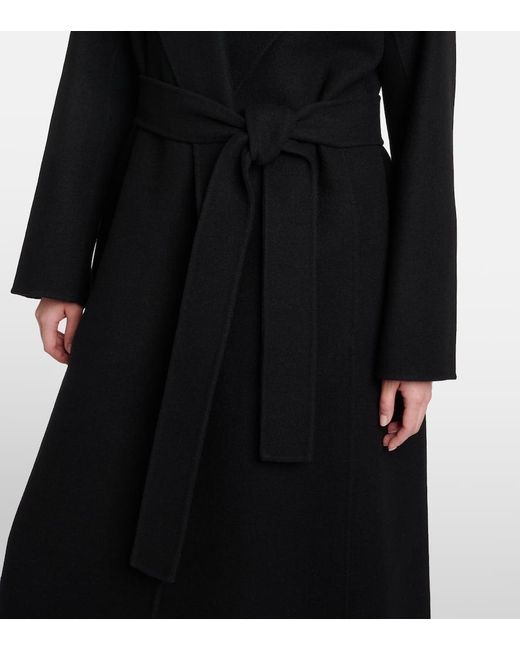 Abrigo Malika En Mezcla De Lana The Row de color Black