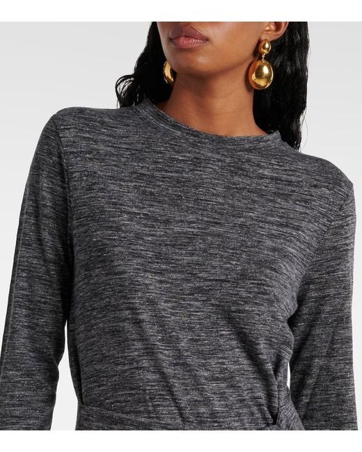 Vestido Midi Lisy Isabel Marant de color Gray