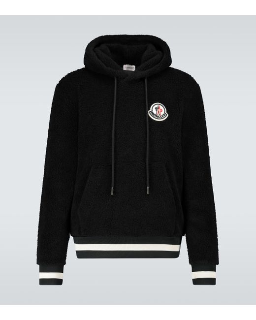 Moncler Hoodie aus einem Wollgemisch in Black für Herren