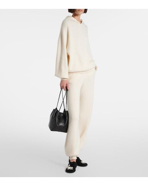 Loro Piana Natural Mersey Cashmere Sweatpants