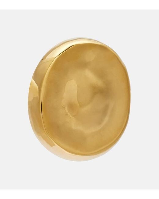 Pendientes Areli Banados En Oro Jennifer Behr de color Metallic