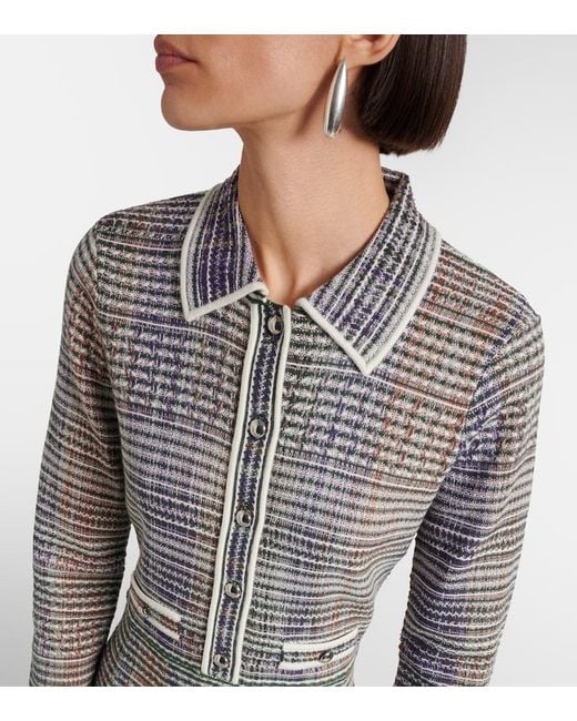 Veronica Beard Multicolor Lauper Minidress
