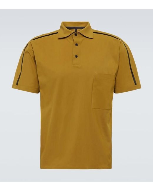 GR10K Yellow Taped Ultrasound Polo Shirt for men