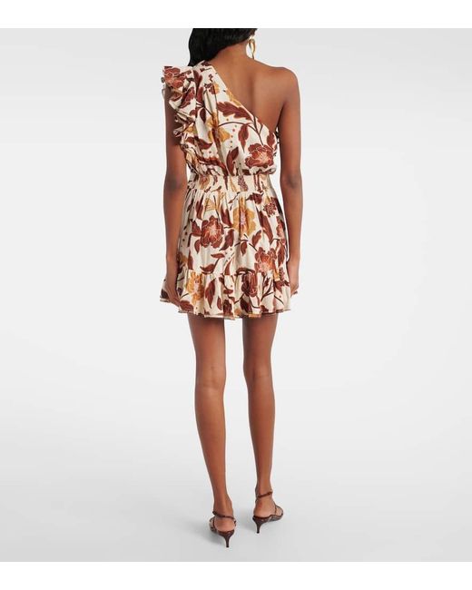 Poupette Multicolor Minikleid Corinne Aus Baumwolle