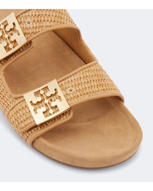 Tory Burch Brown Slides Mellow