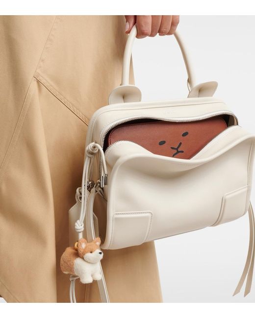 Charm Per Borsa Corgi di Loewe in White