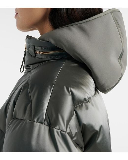 Bogner Gray Down Ski Suit And Jacket Set