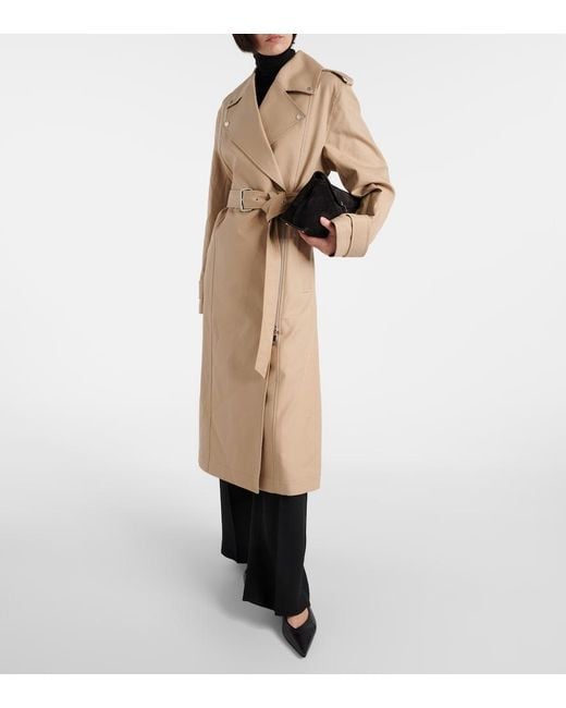 Totême Natural Cotton Trench Coat