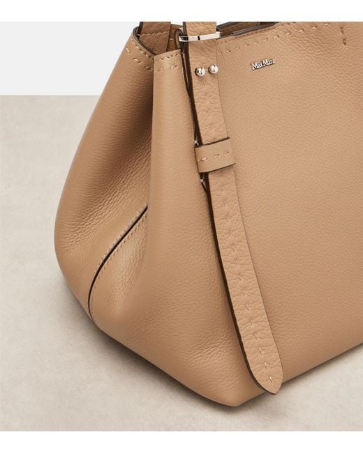 Sac Archetipo Medium En Cuir Max Mara en coloris Natural