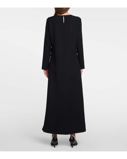 The Row Black Maxikleid Lucinda