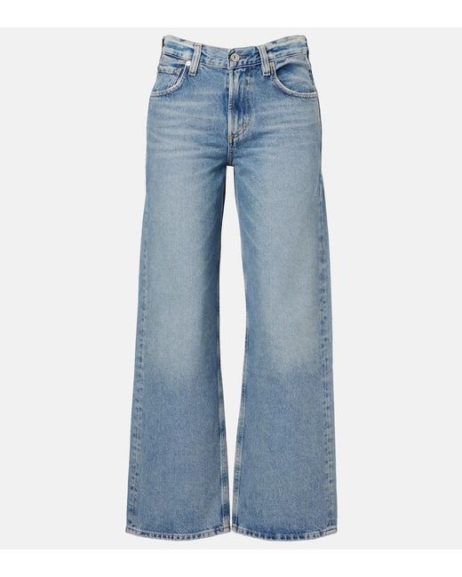 Jeans Regular Lindz A Vita Bassa di Citizens of Humanity in Blue