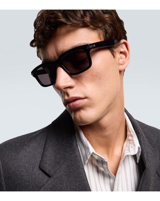Lunettes De Soleil Diorblacksuit Carrees Dior pour homme en coloris Brown