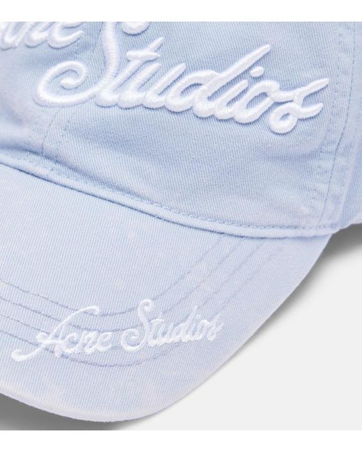 Cappello Da Baseball di Acne in White