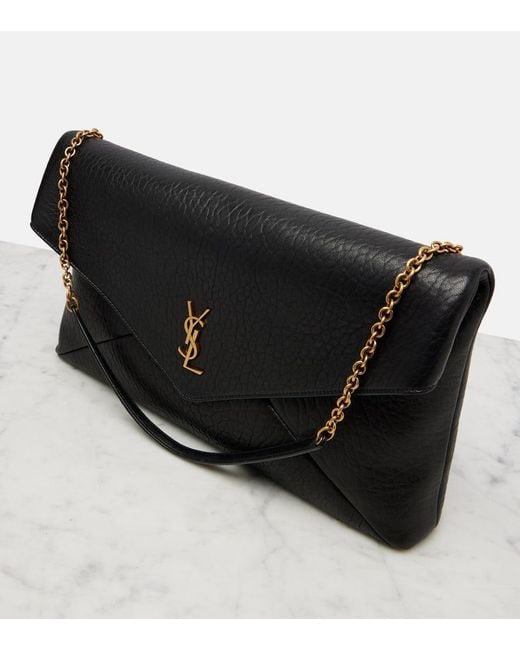 Borsa A Spalla Cassandre Xxl di Saint Laurent in Black