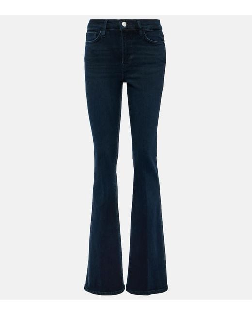 Jeans flared Le High Flare di FRAME in Blue